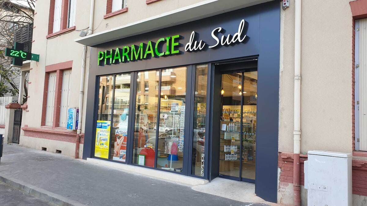 3ADS - Designer d'espace - Réalisation - Pharmacie du Sud ( Toulouse -31) Réagencement complet