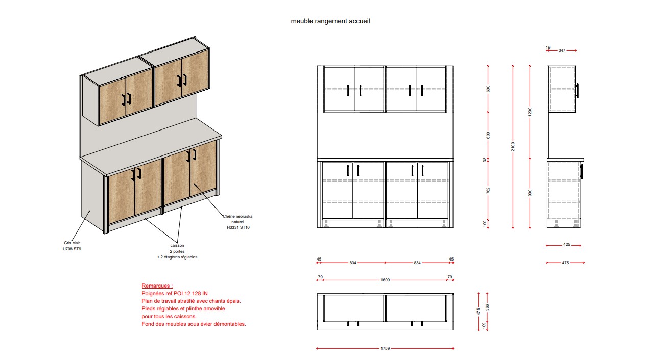 3ADS Designe espace - Ru00e9alisation - Aménagement de cabinet médical à Mérignac