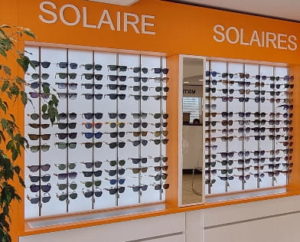 3Ads - Designer d'Espaces - zoom sur magasin d'optique St-Juery