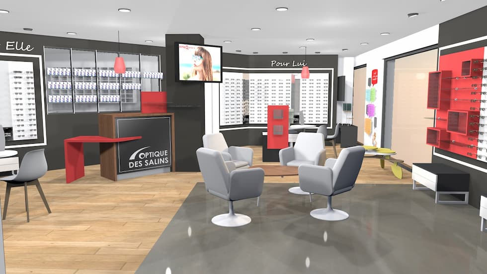 3ADS Designer d'espaces - Notre methode - Projection 3D