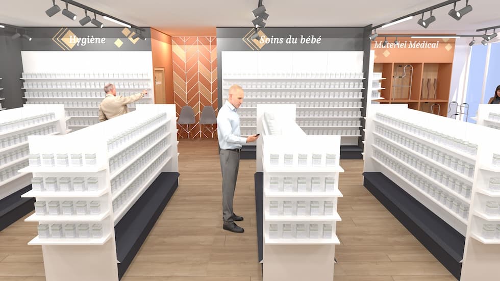 3ADS Designer d'espaces - Notre methode - Projection 3D