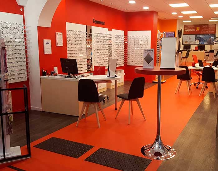 3ADS Designe espace - Ru00e9alisation - Les opticiens mutualistes – agencement de magasin d’optique à Cahors (46)