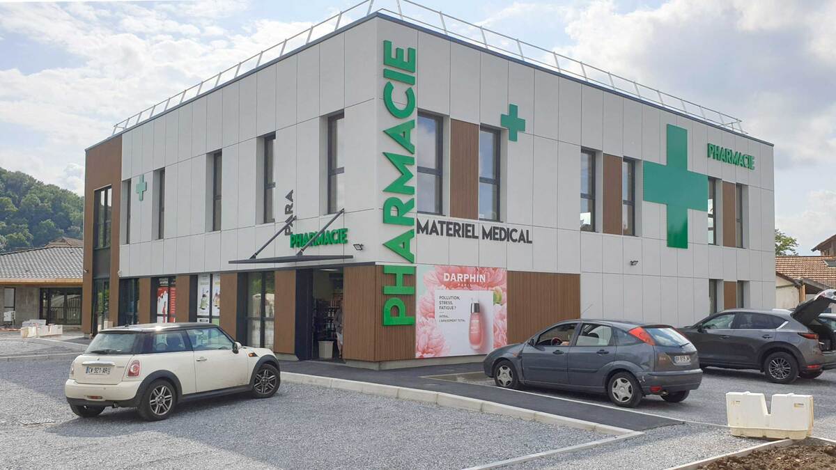 3ADS - Designer d'espace - Réalisation - Pharmacie Cayla – Bernadotte (Jurançon-64) Transfert